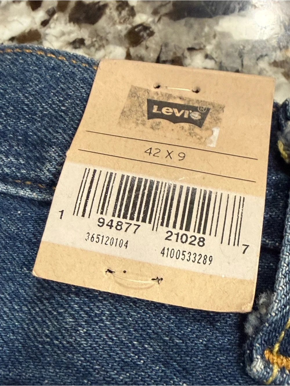 Levi’s 501 Original Men's Denim Shorts - Blue size 42x9